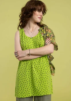 New Gudrun Sjödén Jerseytop Dot Aus Bio-Baumwolle/Modal/Elasthan tropengrün