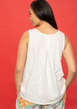 Sale Gudrun Sjödén Jerseytop Eva Aus Bio-Baumwolle halbgebleicht