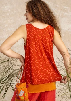 Hot Gudrun Sjödén Jerseytop Singö Aus Bio-Baumwolle/Modal kupfer