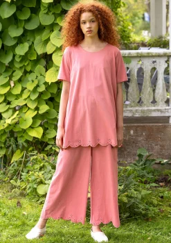Clearance Gudrun Sjödén Jerseytunika Aus Bio-Baumwolle kirschblüte