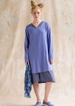 Sale Gudrun Sjödén Jerseytunika Billie Aus Bio-Baumwolle/Modal himmelblau