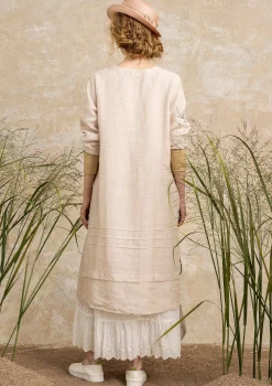 Best Gudrun Sjödén Kleid Aus Leinengewebe natur