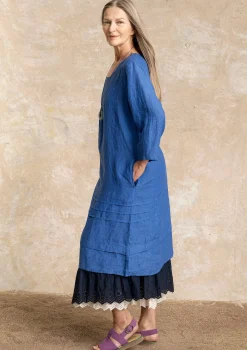 New Gudrun Sjödén Kleid Aus Leinengewebe lupine