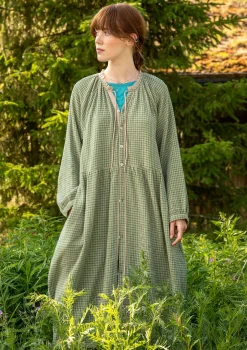 Best Gudrun Sjödén Kleid Ottilia Aus Bio-Baumwollgewebe dunkelnatur