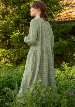 Best Gudrun Sjödén Kleid Ottilia Aus Bio-Baumwollgewebe dunkelnatur