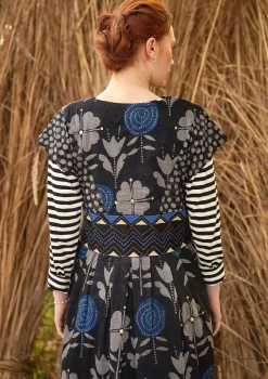 Online Gudrun Sjödén Kleid Rosamunda Aus Baumwollgewebe schwarz