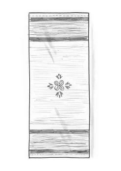 New Gudrun Sjödén Läufer Dunes Aus Bio-Baumwolle staubgrün