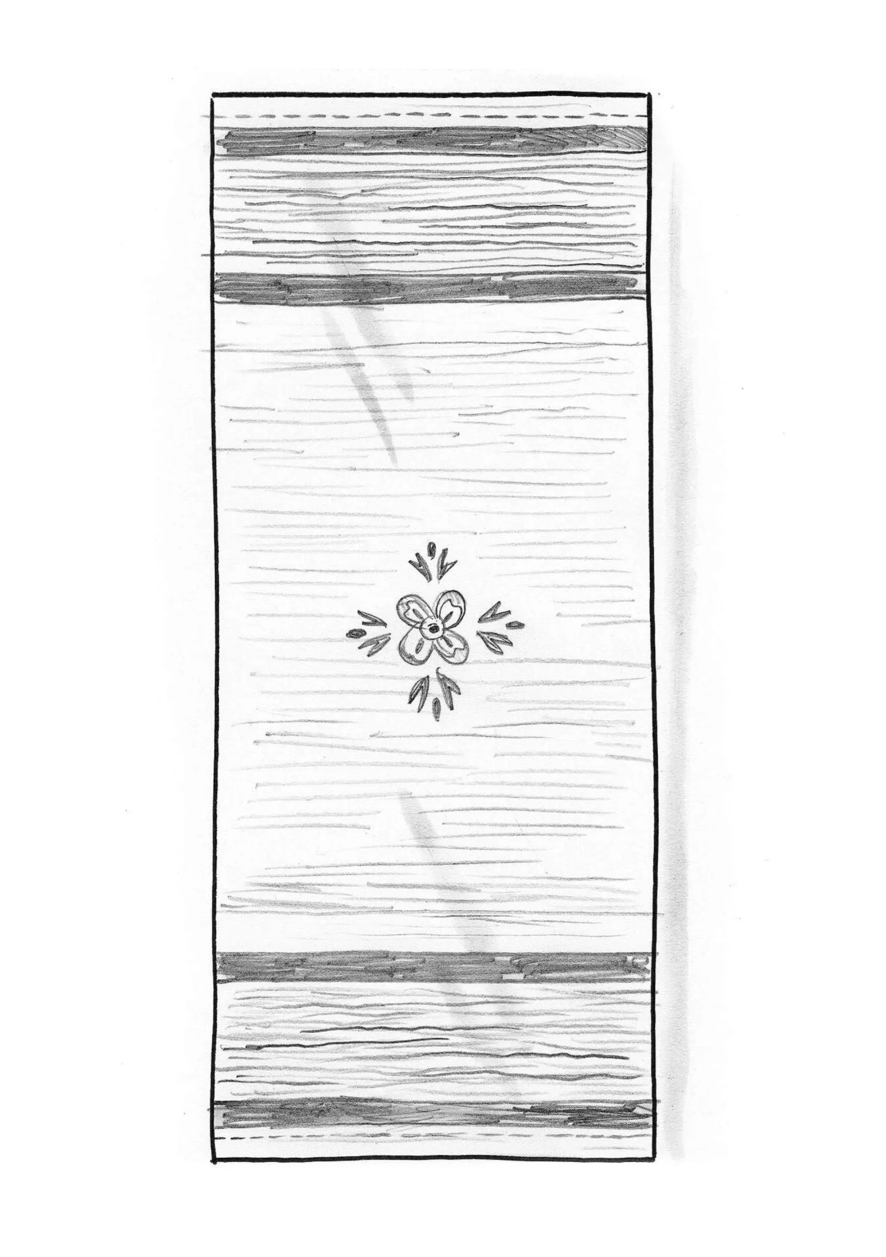 New Gudrun Sjödén Läufer Dunes Aus Bio-Baumwolle staubgrün