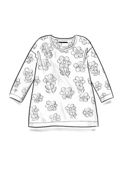 Best Gudrun Sjödén Pointelle-Pullover Aus Leinen/Recycling-Leinen schwarz