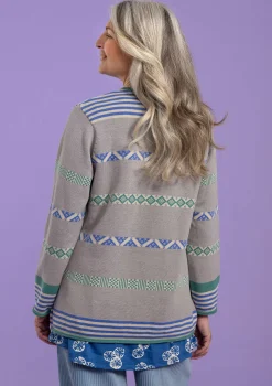 Best Gudrun Sjödén Pullover Shoko Aus Bio-Baumwolle graureiher