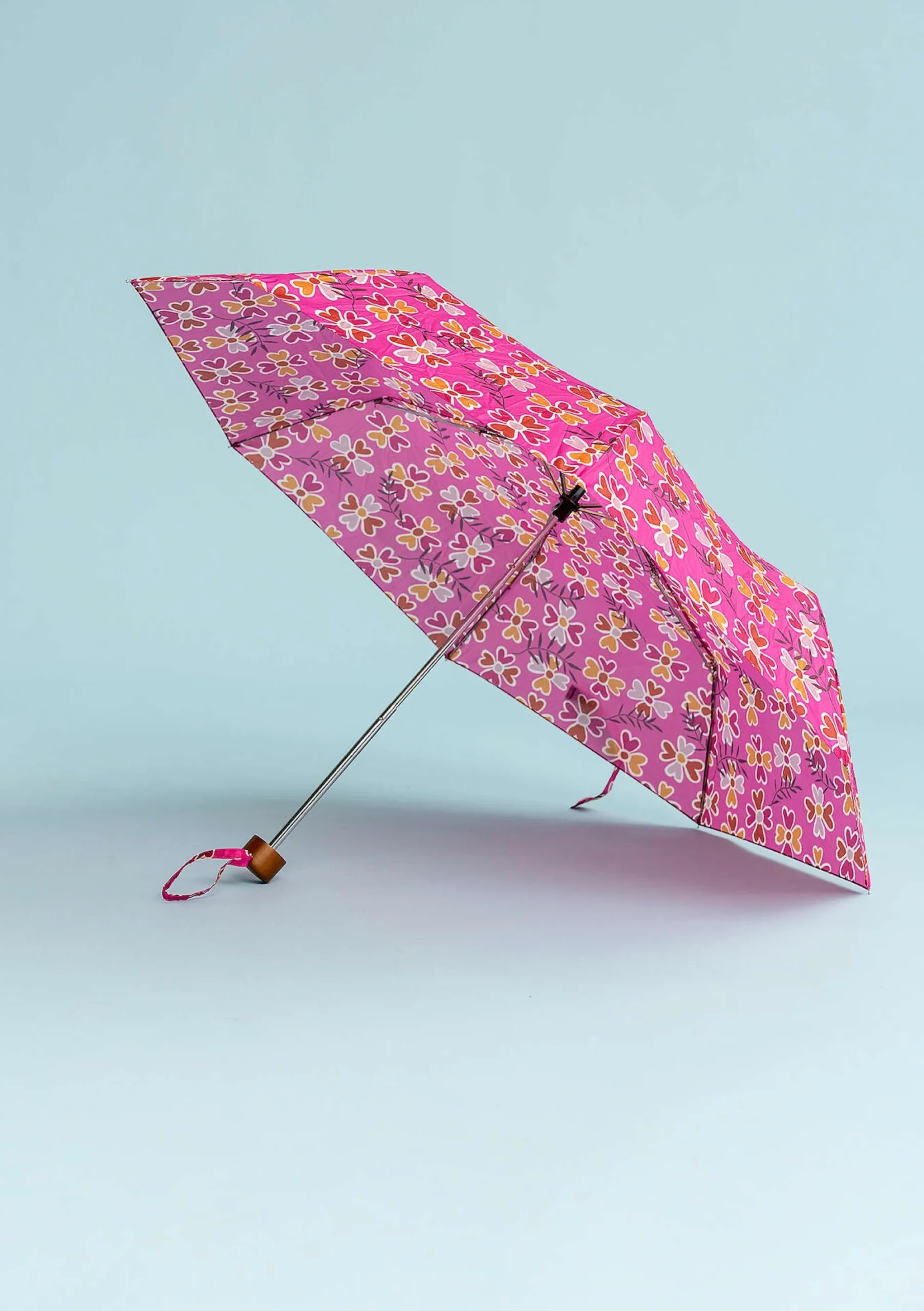 Clearance Gudrun Sjödén Regenschirm Peggy Aus Recycling-Polyester hibiskus