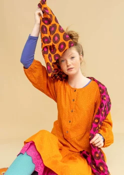 New Gudrun Sjödén Schal Lillian Aus Bio-Baumwolle masala