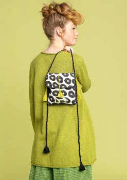 Online Gudrun Sjödén Schultertasche Billie Aus Bio-Baumwolle ungebleicht