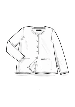 Outlet Gudrun Sjödén Strickjacke Aus Bio-/Recycling-Baumwolle hellkräutergrün