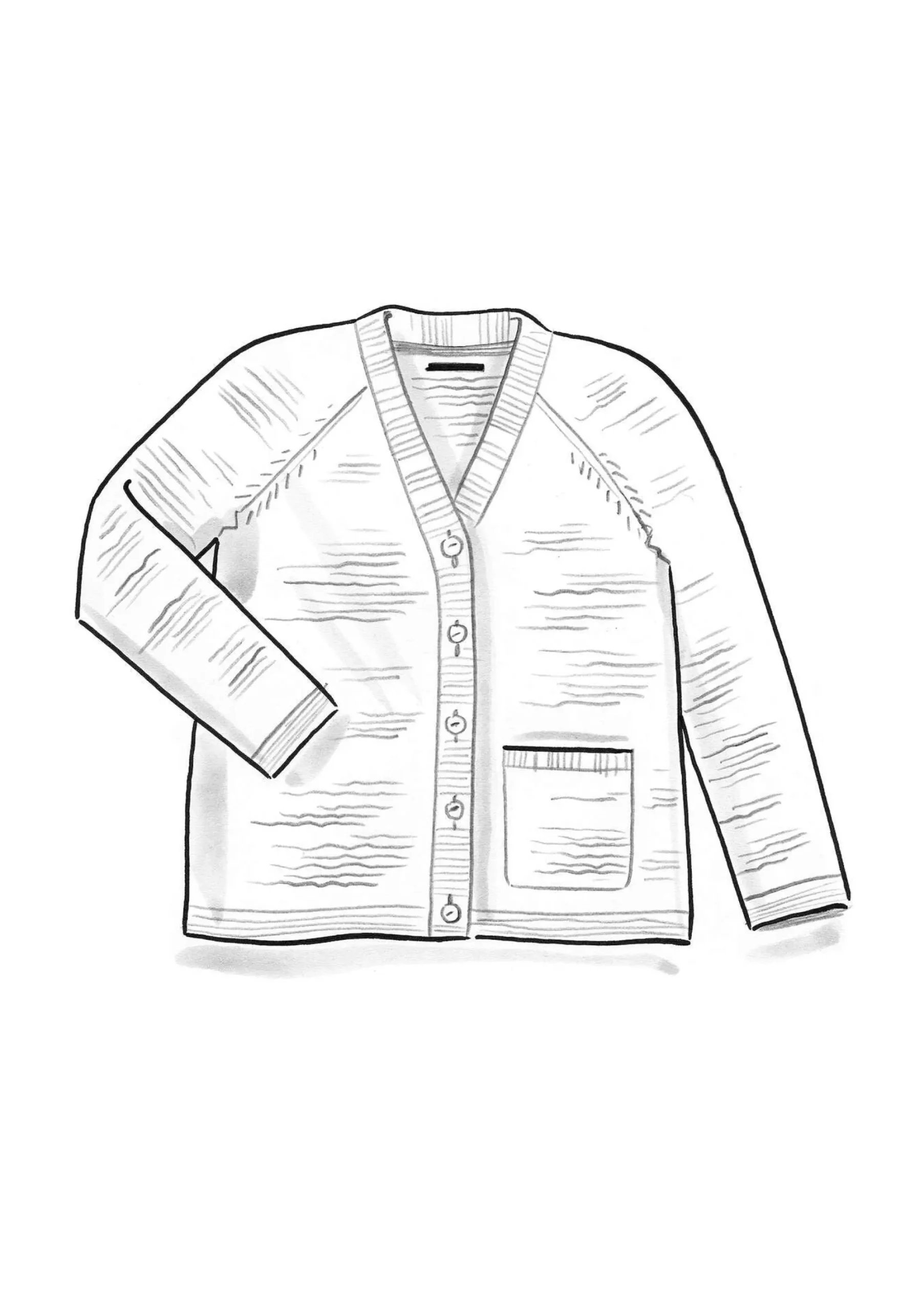 Discount Gudrun Sjödén Strickjacke Aus Recycling-Baumwolle mittsommerblumen