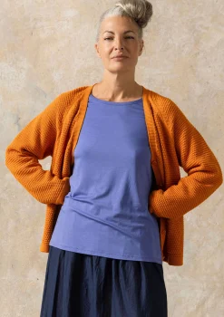 Sale Gudrun Sjödén Strickjacke Aus Recycling-Baumwolle masala