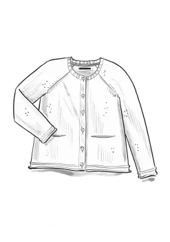 Gudrun Sjödén Strickjacke Aus Wolle alpenveilchen