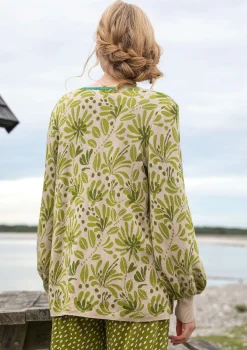 Sale Gudrun Sjödén Strickjacke Bohuslän Aus Bio-/Recycling-Baumwolle dunkelnatur
