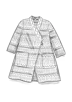 Outlet Gudrun Sjödén Strickjacke Elsie Aus Bio-/Recycling-Baumwolle schwarz