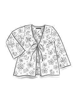 Hot Gudrun Sjödén Strickjacke Flora-Li Aus Bio-/Recycling-Baumwolle orchideenrosa
