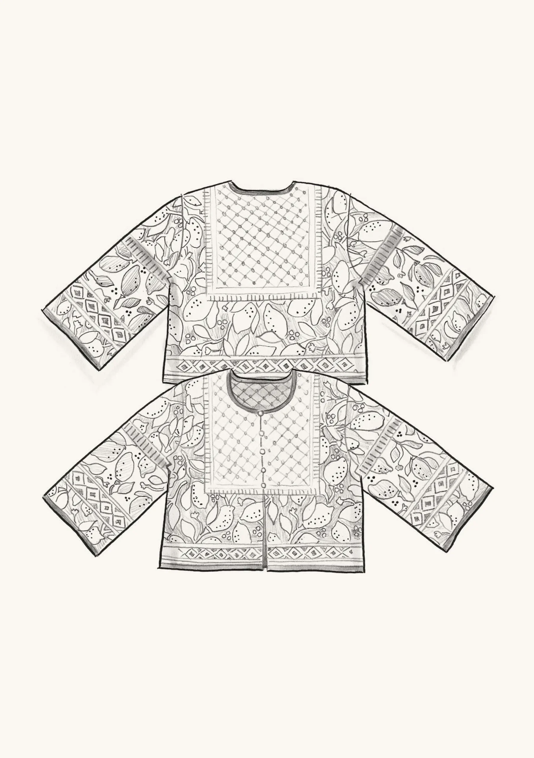 Sale Gudrun Sjödén Strickjacke Hilda Aus Bio-/Recycling-Baumwolle ananas