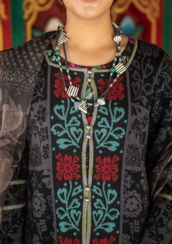 Hot Gudrun Sjödén Strickjacke Jurta Aus Wolle/Lyocell schwarz