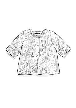 Gudrun Sjödén Strickjacke Morr Aus Alpakagemisch Und Recycling-/Bio-Baumwolle natur