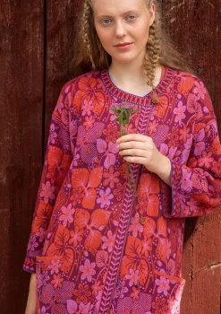 Discount Gudrun Sjödén Strickmantel Ottilia Aus Wolle Und Bio-/Recycling-Baumwolle traube