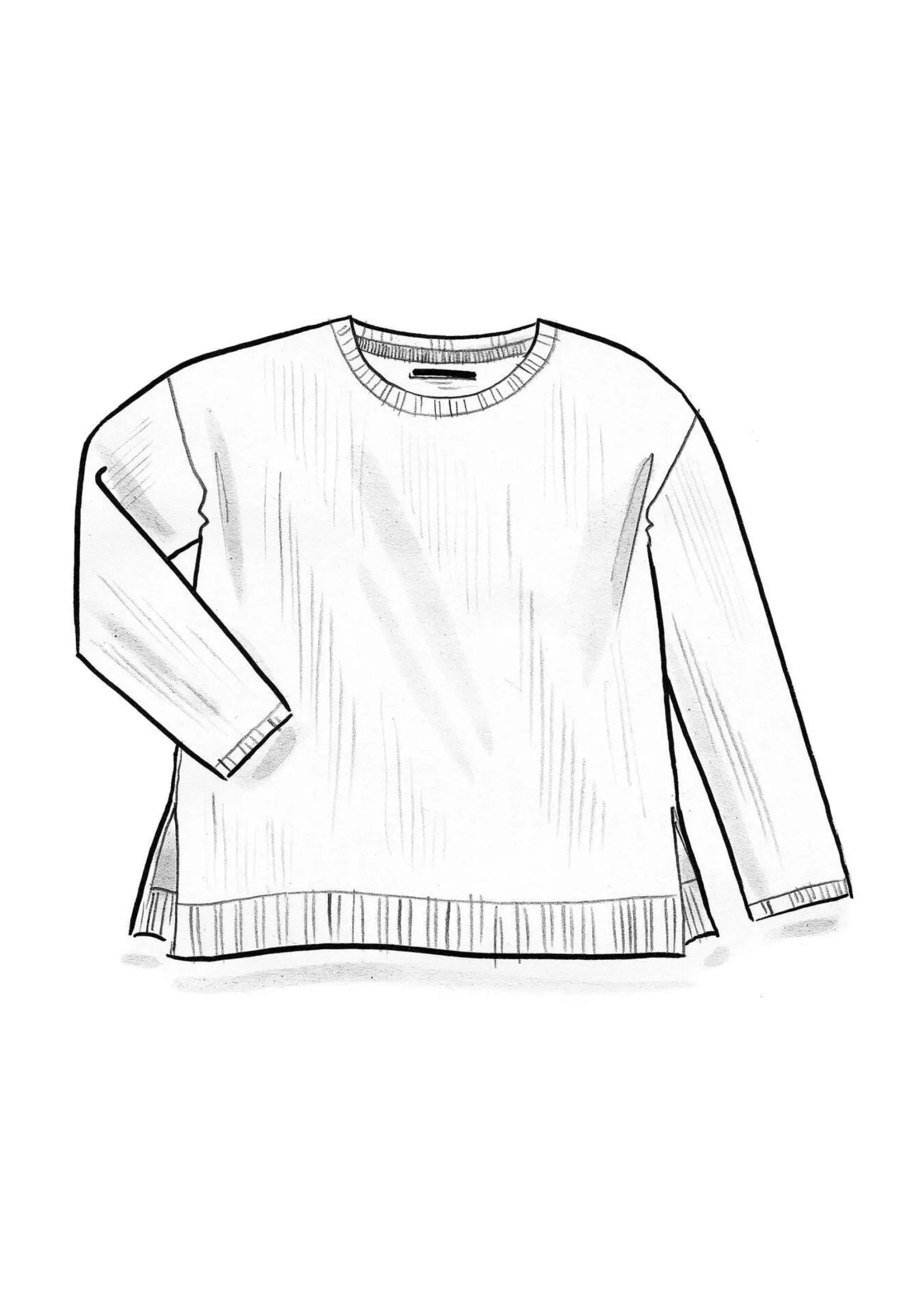 Online Gudrun Sjödén Strickpullover Aus Leinen lagunenblau