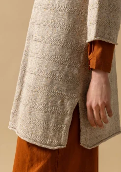 Best Gudrun Sjödén Strickpullover Aus Leinen/Recycling-Baumwolle natur