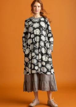 New Gudrun Sjödén Trikotkleid Sunflower Aus Lyocell/Elasthan schwarz