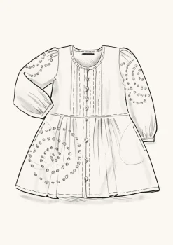 Best Gudrun Sjödén Tunika Buij Aus Bio-Baumwolle tagetes