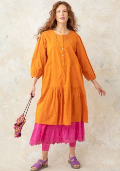Clearance Gudrun Sjödén Webkleid Aus Bio-Baumwolle masala