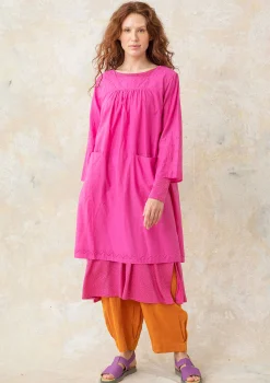 Sale Gudrun Sjödén Webkleid Aus Bio-Baumwolle hibiskus